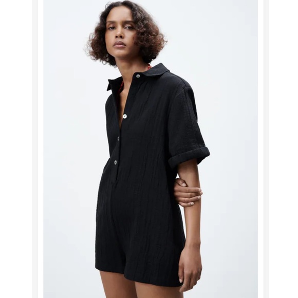 Zara Pants - Zara textured romper